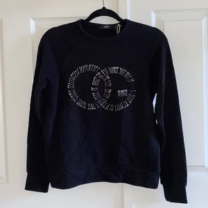 BNWT Black Obey Silver Safety Pin Sweatshirt